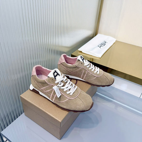 ASH Suede Casual Sneakers Comfort Lightweight Walking Shoes