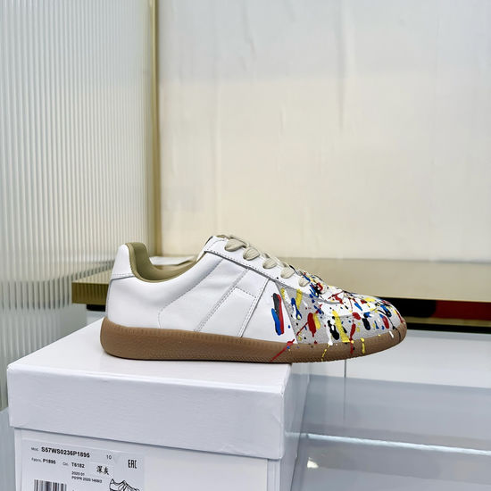 Maison Margiela Premium Leather Versatile Comfortable Classic Trainers