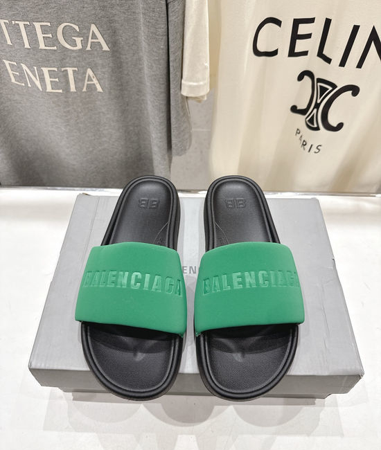 Balenciaga Waterproof Suede Non-Slip Casual Beach Slide Sandals