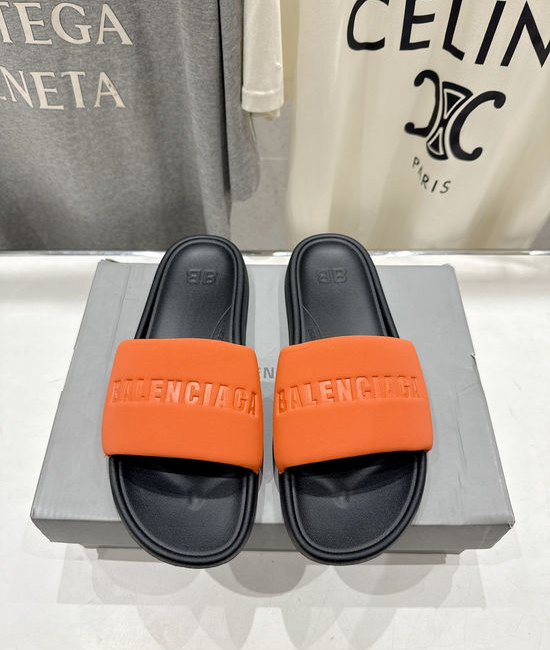 Balenciaga Waterproof Suede Non-Slip Casual Beach Slide Sandals