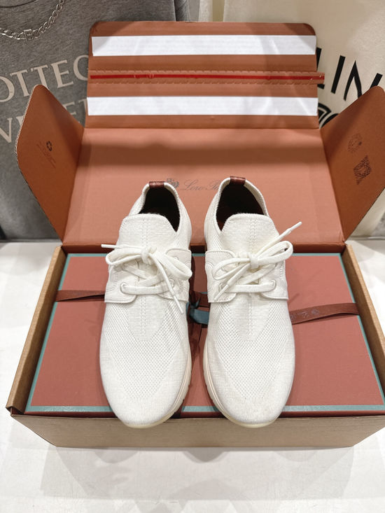 Loro Piana Breathable Knit Lightweight Non-Slip Daily Sneakers