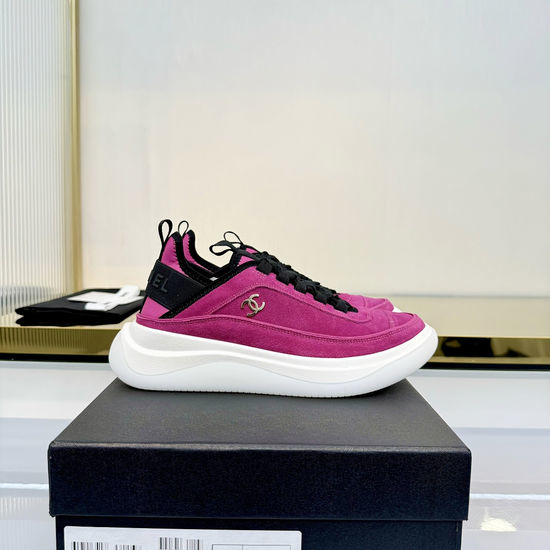 Chanel Soft Sheepskin Two-tone Casual Daily Sneakers