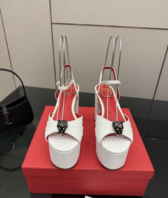 Valentino High Heel Classic Sandals Elegant Leg Lengthening Design