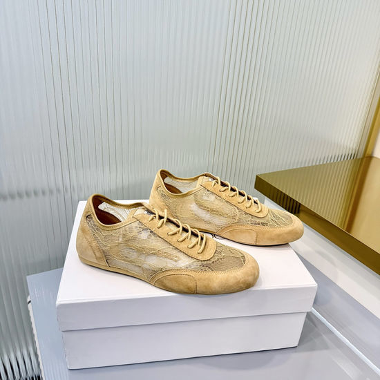 Jimmy Choo Lace Spliced Casual Sneakers Lightweight Non-slip Comfortable Daily Shoes