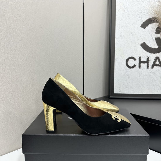 Chanel Premium Leather Footwear with Durable Real Sole