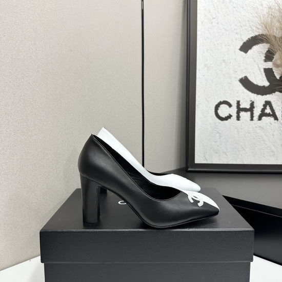 Chanel Premium Leather Footwear with Durable Real Sole