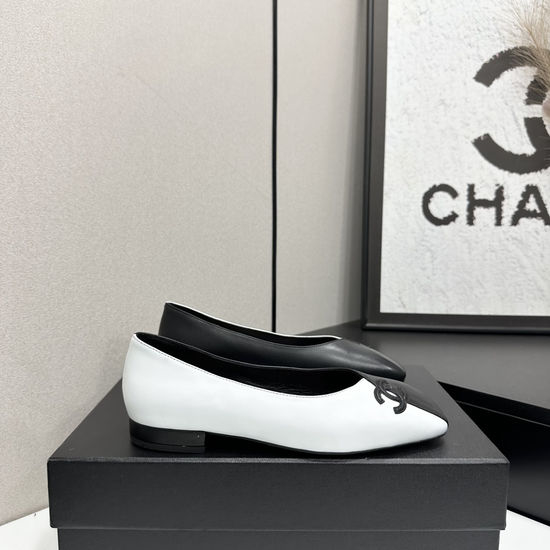 Chanel Premium Leather Footwear with Durable Real Sole