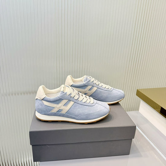 Hogan Suede Lightweight Height Boosting Casual Sneakers