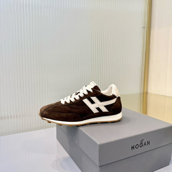 Hogan Suede Lightweight Height Boosting Casual Sneakers
