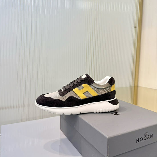 Hogan Lightweight Comfortable Low-top Lace-up Casual Sneakers
