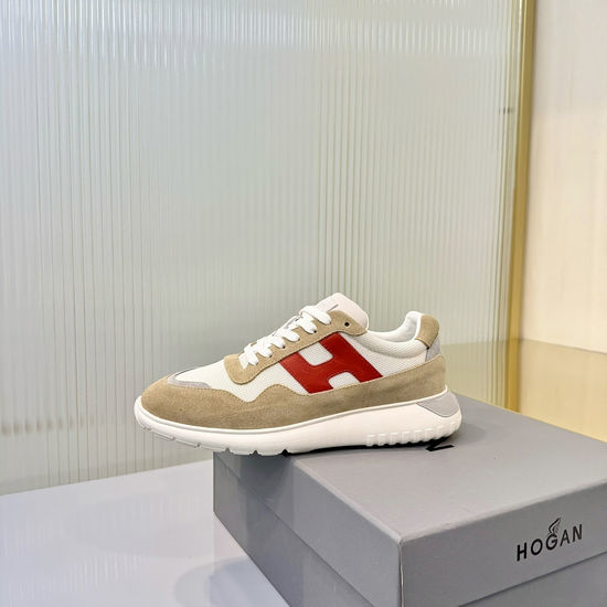 Hogan Lightweight Comfortable Low-top Lace-up Casual Sneakers