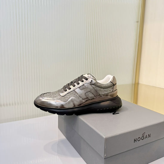 Hogan Lightweight Comfortable Low-top Lace-up Casual Sneakers