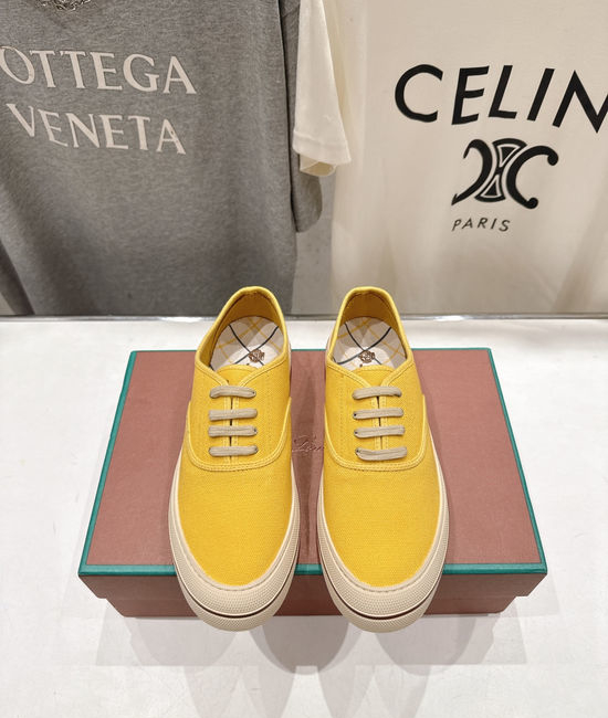 Loro Piana Soft Canvas Casual Sneakers Comfortable Lightweight Versatile Daily Wear
