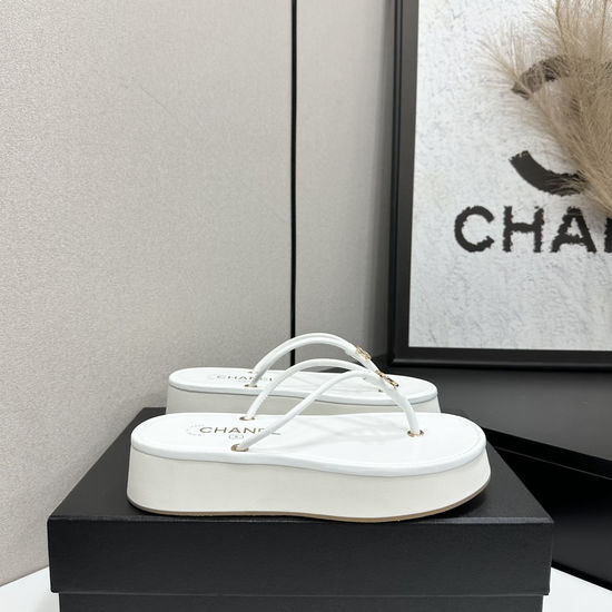 Chanel Satin Upper Soft Foam Sole Comfort Sandals