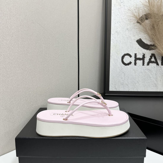 Chanel Satin Upper Soft Foam Sole Comfort Sandals