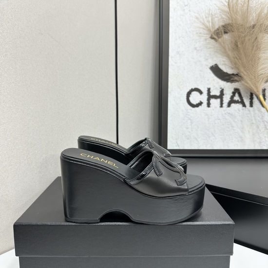 Chanel Sheepskin Upper Rubber Sole Daily Wear Sandals