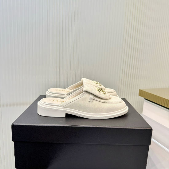Chanel Turn-lock Decor Mules Soft Sheepskin Upper Premium Outsole