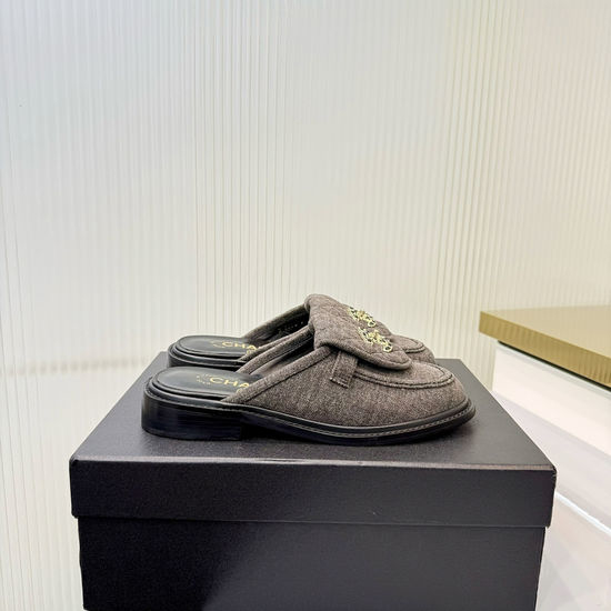 Chanel Turn-lock Decor Mules Soft Sheepskin Upper Premium Outsole