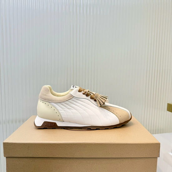 ASH Vintage Suede Leather Sneakers Comfortable Casual Shoes