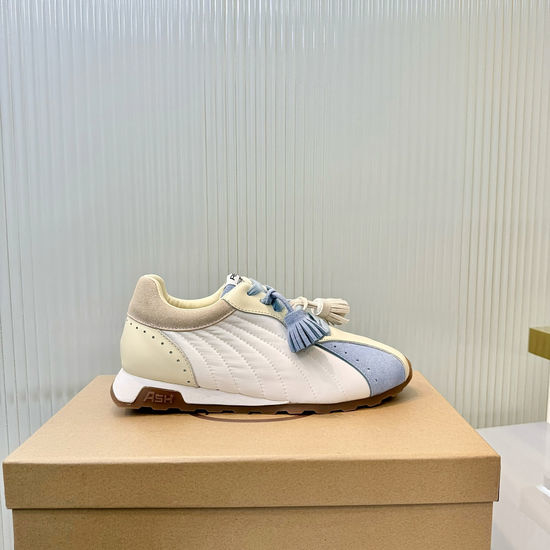 ASH Vintage Suede Leather Sneakers Comfortable Casual Shoes