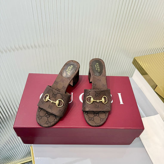 Gucci Classic Sheepskin Lined Low Heel Leather Sole Dress Shoes