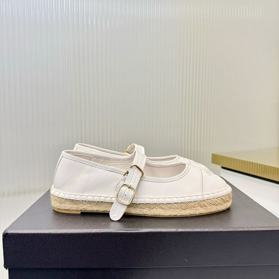 Chanel Buckled Espadrilles Soft Lining Comfortable Shoes