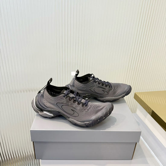 Balenciaga Five Toe Structure Mesh Slip On Casual Shoes