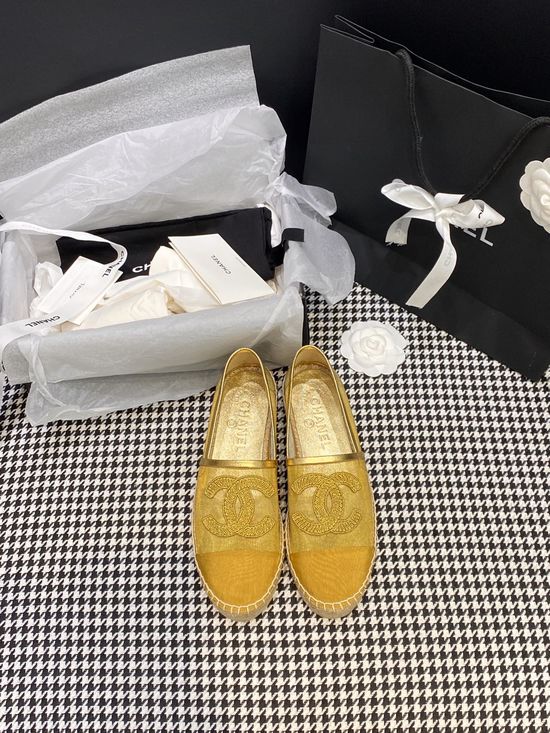 Chanel Breathable Mesh Comfortable Lined Non-slip Casual Espadrilles