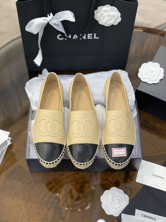 Chanel Classic Espadrilles Soft Sheepskin Lining Premium Quality