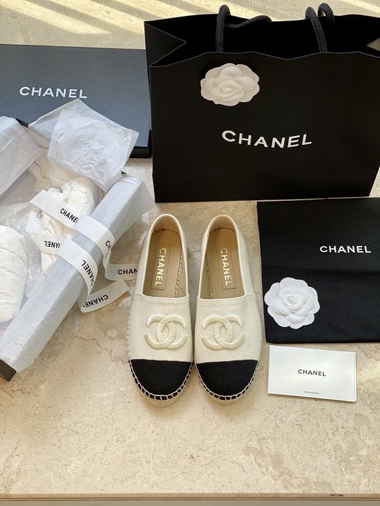 Chanel Denim Espadrilles and Slippers Comfortable High Quality Footwear