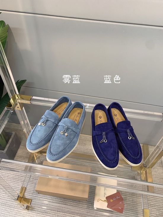 Loro Piana Classic Comfort Non-Slip Casual Loafers Daily Wear
