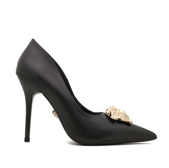 Versace Genuine Cowhide Upper Elegant High Heel Pumps