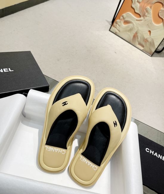 Chanel Premium Soft Leather Casual Comfortable Daily Shoes