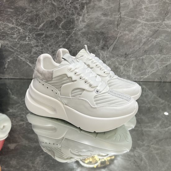 McQueen Premium Thick Sole Chunky Casual Sneakers