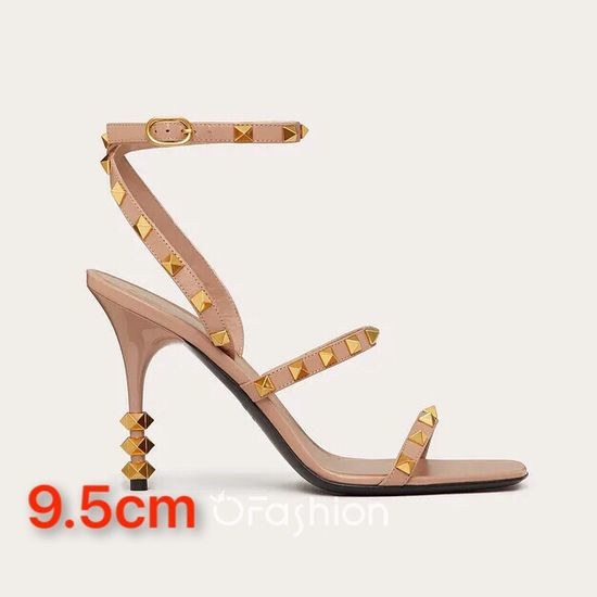 Valentino Studded High Heel Sandals Premium Sheepskin Lining