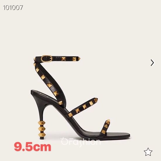 Valentino Studded High Heel Sandals Premium Sheepskin Lining