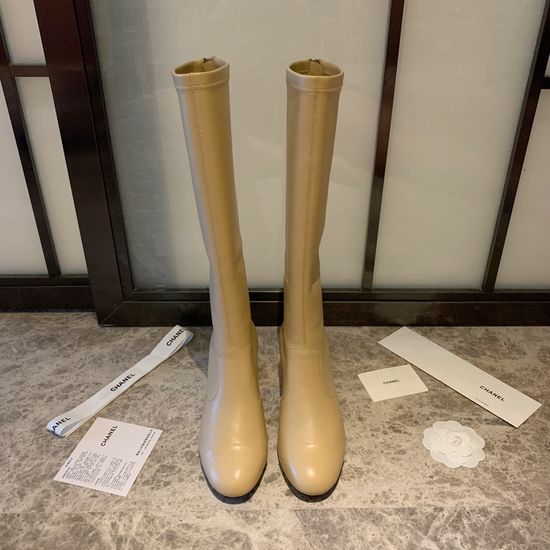 Chanel Graceful Embroidered Stiletto Knee-High Boots