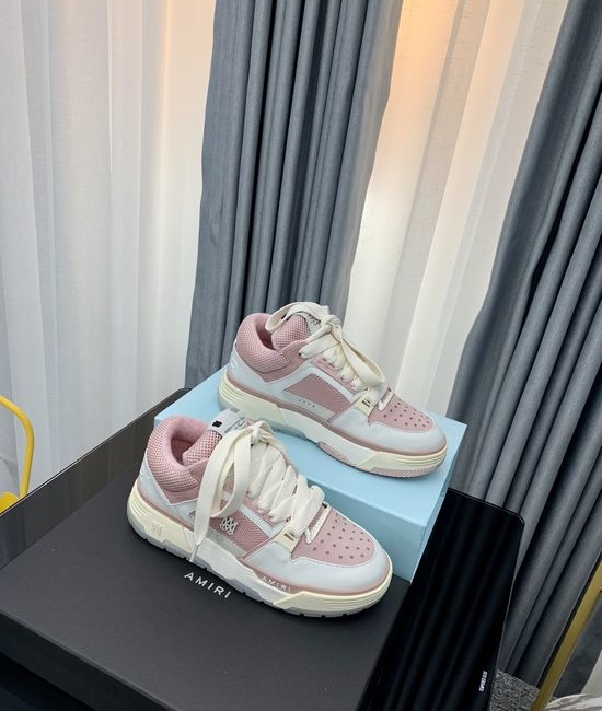 Ami Premium Casual Leather Sneakers Comfortable Platform Daily Shoes