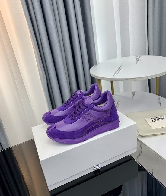 Loewe Classic Leather Non-slip Trainers Premium Quality Full Packaging