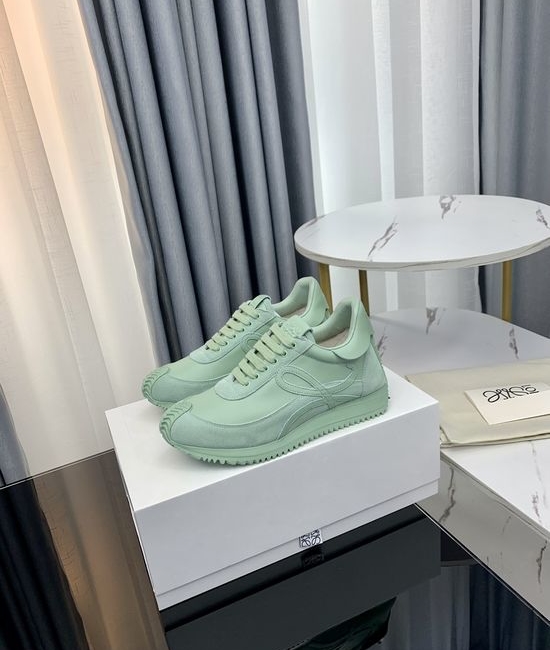Loewe Classic Leather Non-slip Trainers Premium Quality Full Packaging