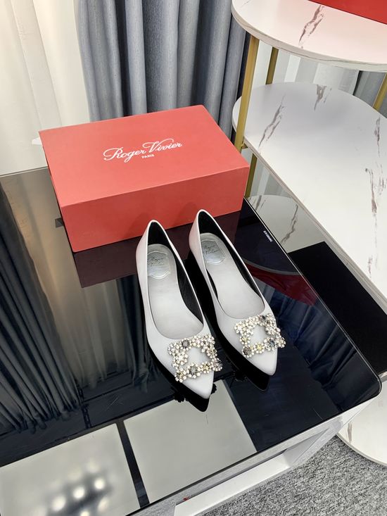 Vivienne Westhood Rhinestone Buckle Satin Kitten Heel Slingback Shoes