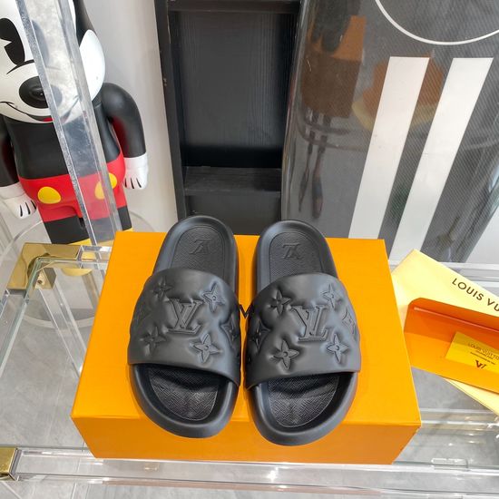 Louis Vuitton Premium Quality Casual Slip On Slide Sandals