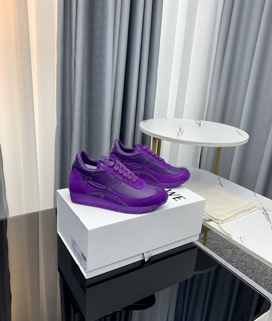 Loewe Premium Leather Non-slip Trainers With Original Full Packaging