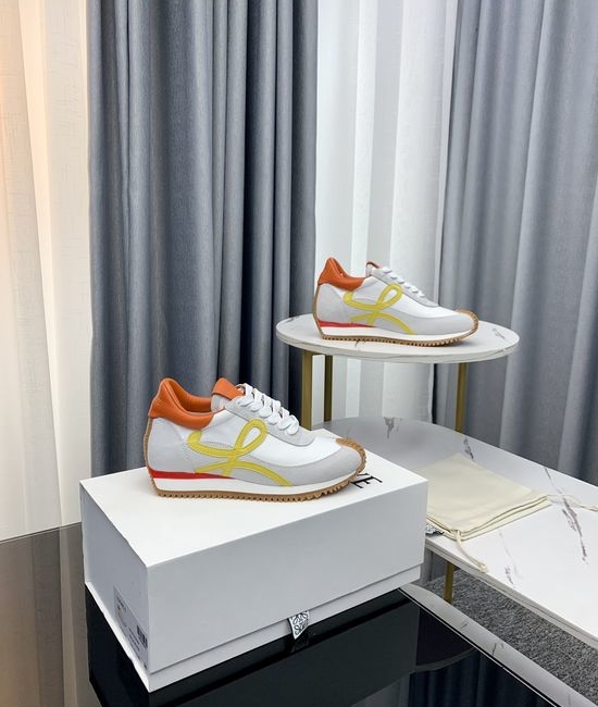 Loewe Premium Leather Non-slip Trainers With Original Full Packaging