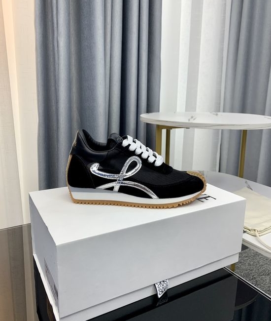 Loewe Premium Leather Non-slip Trainers With Original Full Packaging