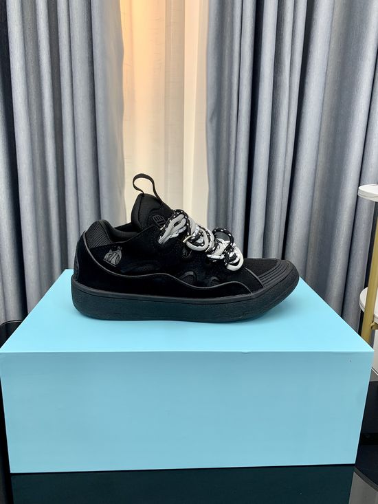 Lanvin Premium Leather Versatile Daily Casual Sneakers