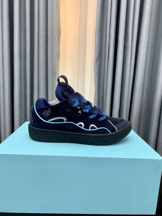Lanvin Premium Leather Versatile Daily Casual Sneakers