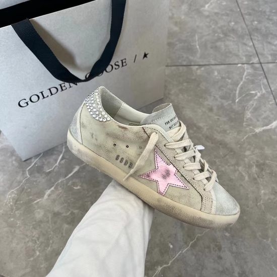 Golden Goose GGDB Vintage Style Suede Leather Comfort Casual Daily Sneakers