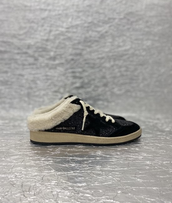 Golden Goose GGDB Vintage Distressed Leather Sneakers with Logo Accents