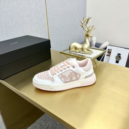 Ami Premium Stitched Leather Sneakers Lightweight Comfortable Casual Shoes